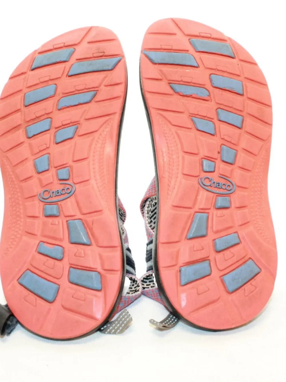 Chaco Kids Size 5 Penny Coral Z1 EcoTread Adjustable No Toe Post Sport Sandals